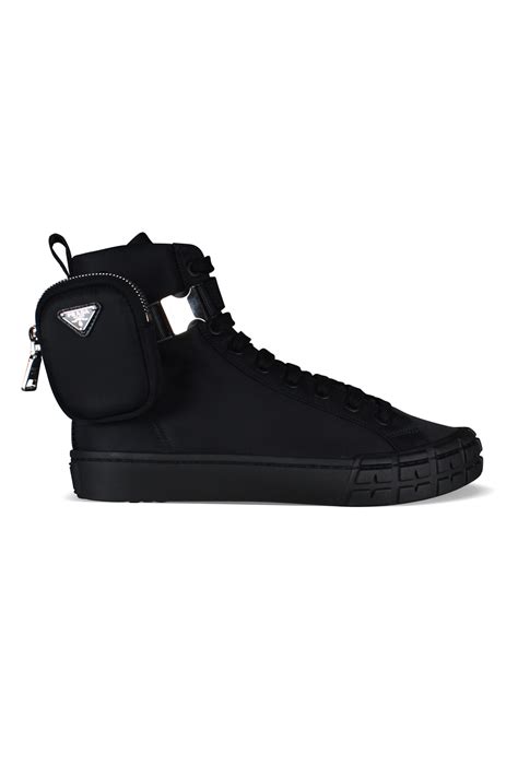 prada high cut shoes|Prada high top sneakers women's.